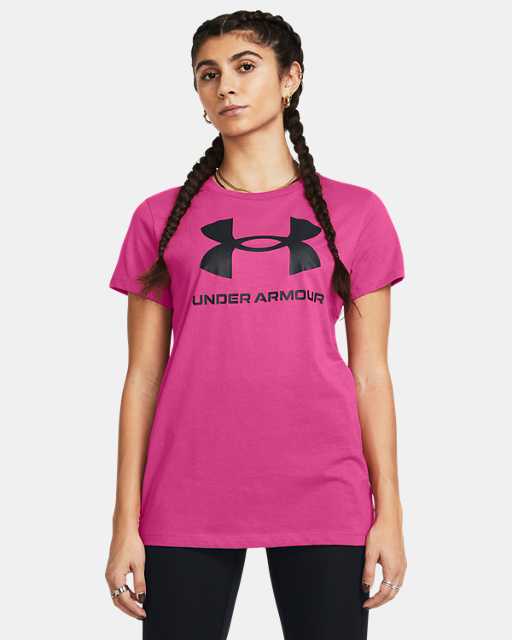 UA Sportstyle - Modèle imprimé à manches courtes pour femmes